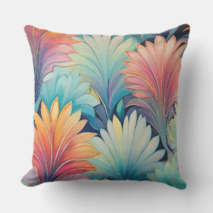 Flora 1 Cojín decorativo Floral Pastel