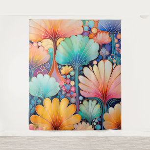 Flora 6 Tapiz Floral Pastel