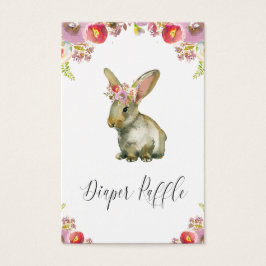 Flora Bunny Diaper Raffle