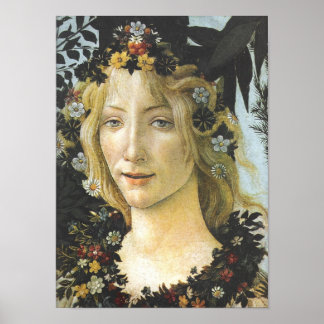 Flora (detalle de Primavera) Botticelli Bella Arte