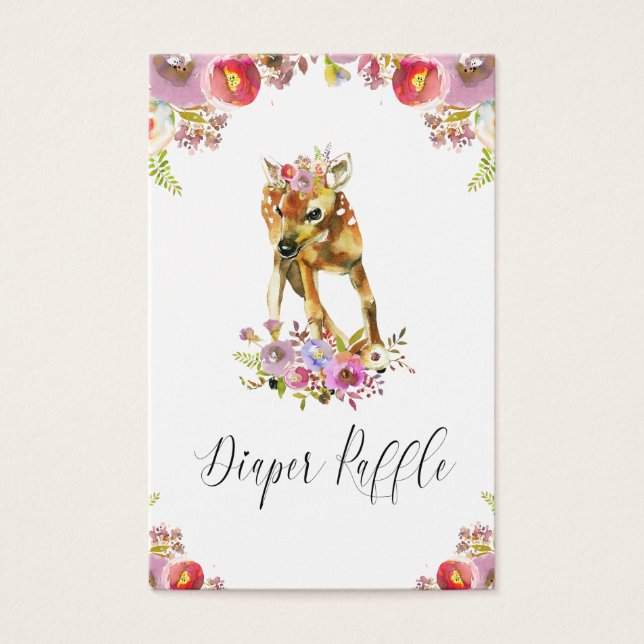 Flora Doe Diaper Raffle (Anverso)