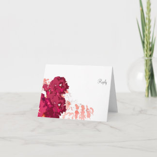 Flora enrrollada - tarjeta de contestación