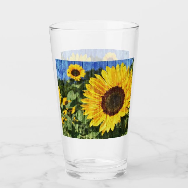 Flora pintada de girasoles (Anverso)