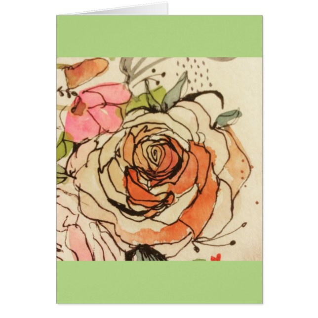 Floración 3 de Acuarela (Frente)