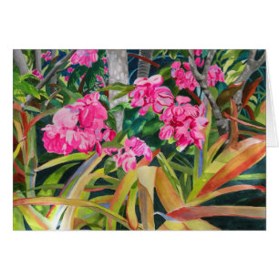 Floraciones rosadas