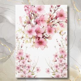 FLORAL A IR CON INVITACIÓN DE BODA DE VELLUM