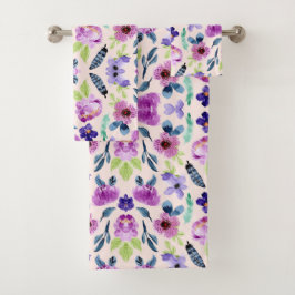 Floral acuarela de bonito