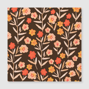Floral acuarela: textura dibujada a mano