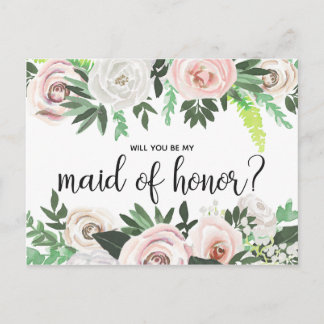 Floral acuática serás mi tarjeta de honor para la 