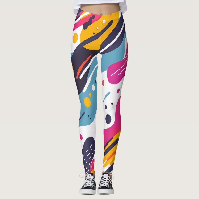 Floral All-Over Print Leggings (Anverso)