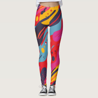 Floral All-Over Print Leggings