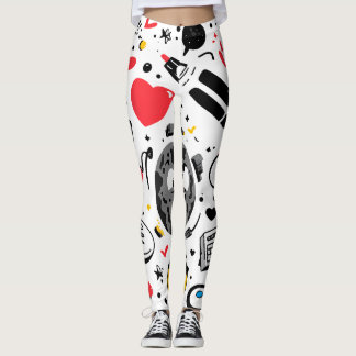 Floral All-Over Print Leggings