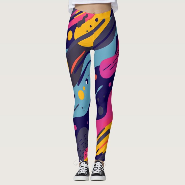 Floral All-Over Print Leggings (Anverso)