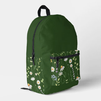 Floral All-Over-Print Mochila