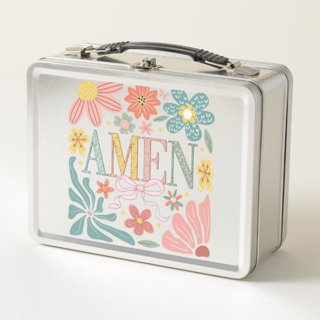 Floral Amen Art (Anverso)