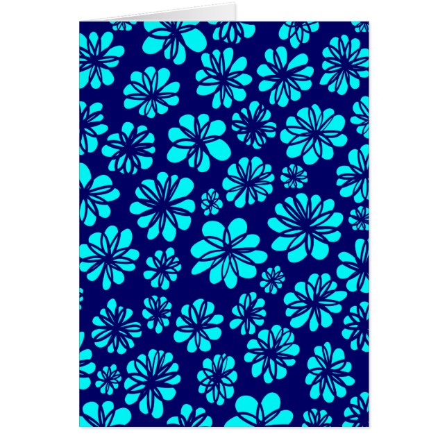Floral azul (Frente)