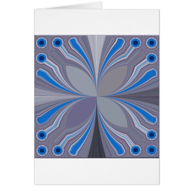 Floral azul (Frente)