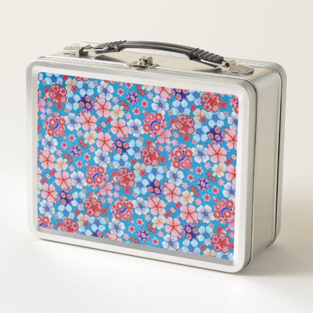 Floral azul de otoño (Anverso)