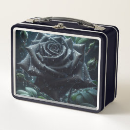 Floral Black Rosa