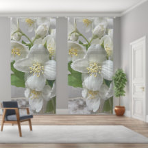 Floral Blanca Con Verde