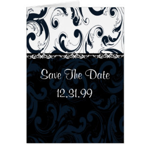 Floral blanca y negra