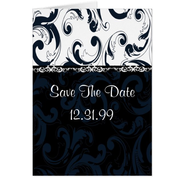 Floral blanca y negra (Frente)