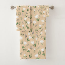 Floral blanco escandinavo