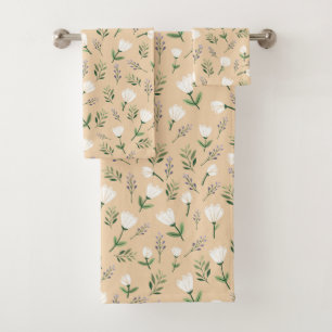 Floral blanco escandinavo