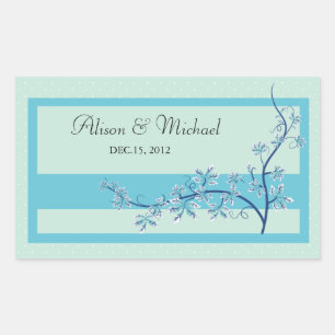 Floral Bluek - Sello Boda