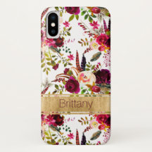 Floral bohemiana, Funda de Feathers Funda-Mate par