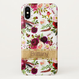 Floral bohemiana, Funda de Feathers Funda-Mate par