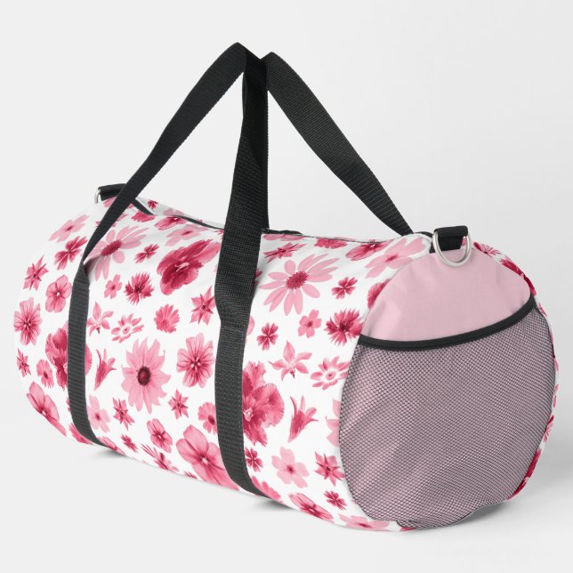 Floral bolsa de deporte (Esquina derecha)