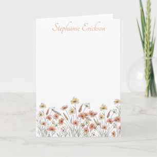 Floral Botánico de Flores Silvestres para Agradeci