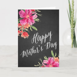 Floral brillante | Tarjeta del día de la madre