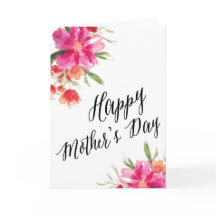 Floral brillante | Tarjeta del día de la madre