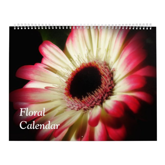 Floral - calendario grande (Tapa)