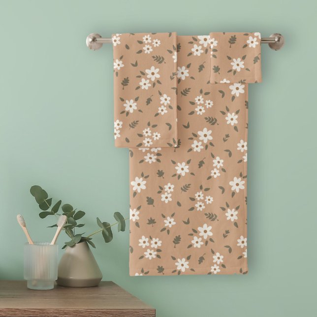 Floral Campestre Boho Silvestre Floreciente Marrón (Subido por el creador)