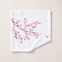 Floral Cerezo Blossom Blanco Rosa