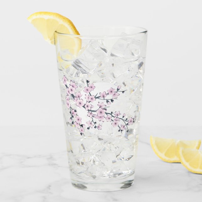 Floral Cerezo Blossom Rosa (Anverso (hielo))