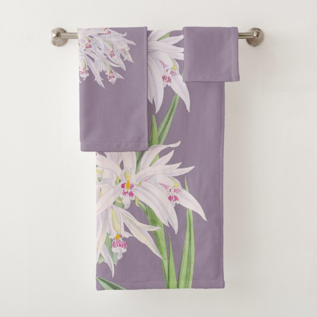 Floral con Orquídeas Rosa Pastel Purpura  (In situ)
