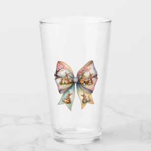 Floral Cottontail Bunny Coquette Bow Rabbit Easter
