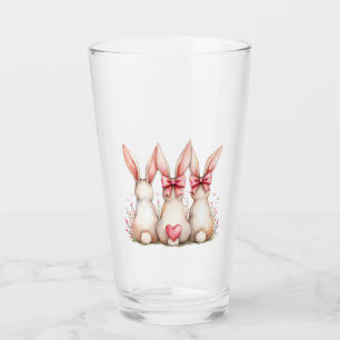 Floral Cottontail Bunny Coquette Bow Rabbit Easter