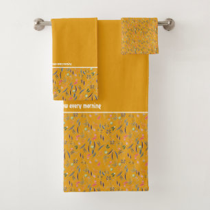 Floral de bonito   AMARILLO DE ORO   Cristiano