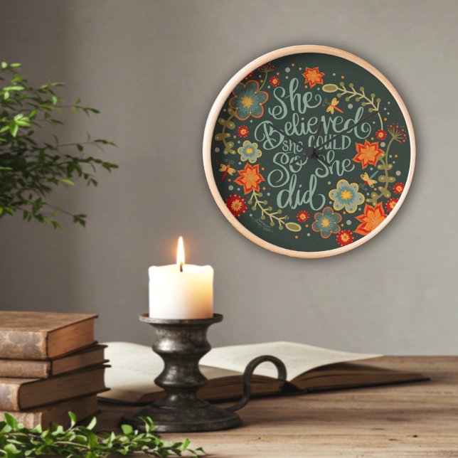 Floral de bonito, Cree, Cita Reloj De Inespiritivi (Subido por el creador)