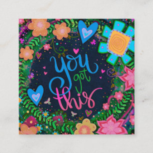Floral de bonito que tienes estas tarjetas de bond