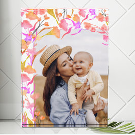 Floral de foto de mamá