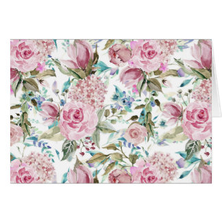 Floral de lavanda Verde azulada rosa de Moda de ca