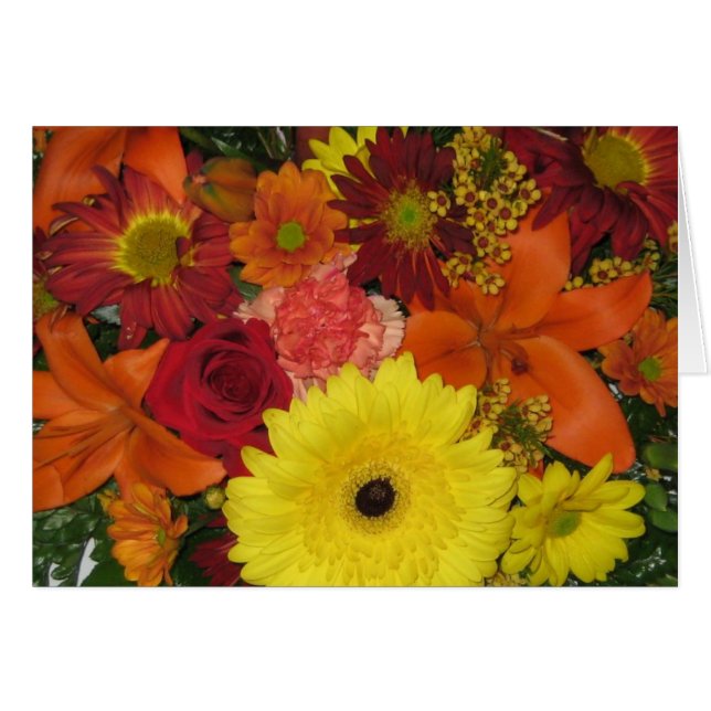 Floral de otoño (Anverso (Horizontal))