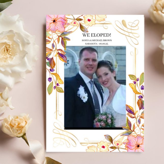 Floral de primavera que eludimos la Invitación Bod (Subido por el creador)