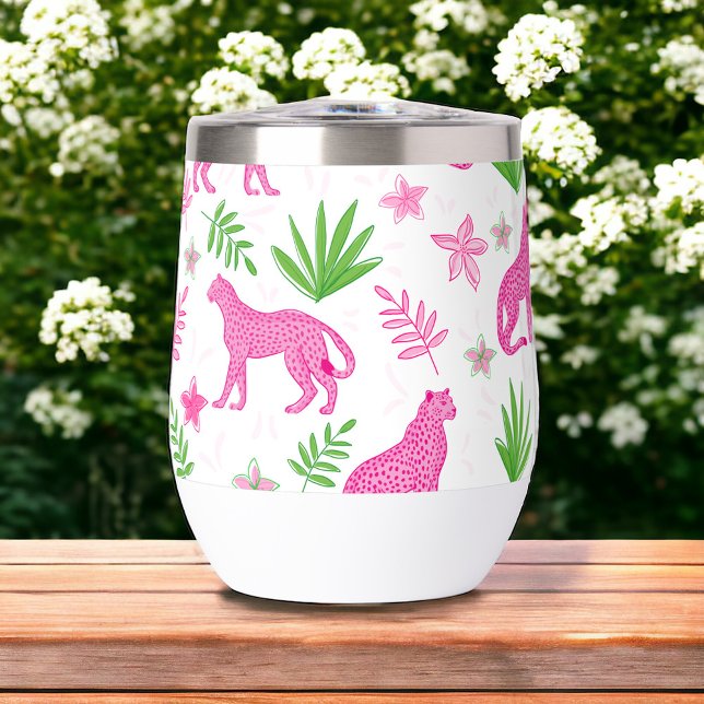 Floral de queso rosado preppy (Subido por el creador)